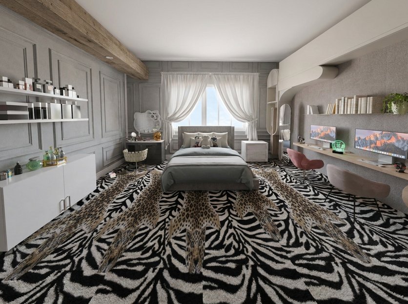Contemporary bedroom