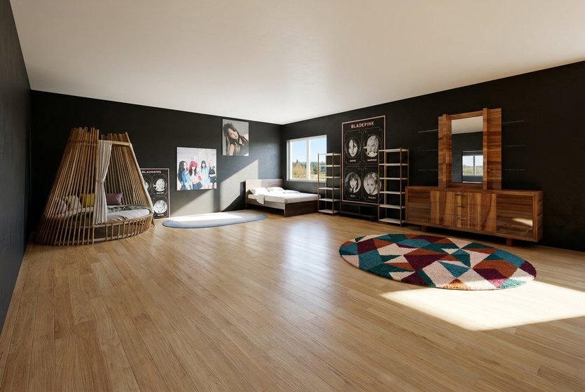 Contemporary bedroom
