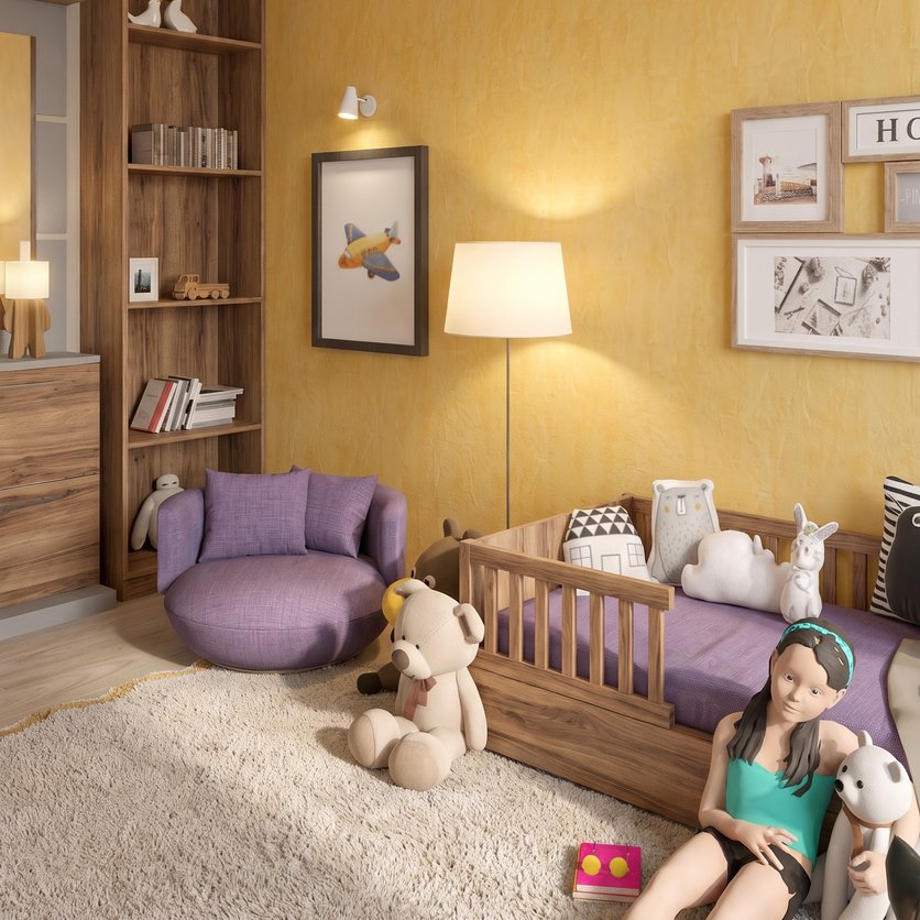 Contemporary bedroom