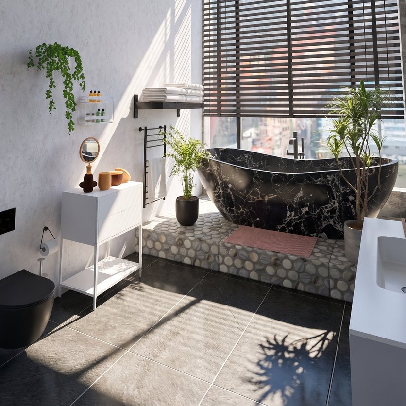 Scandinavian bathroom