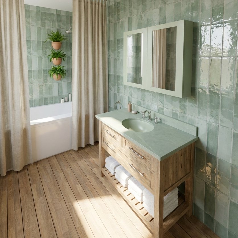 Scandinavian bathroom