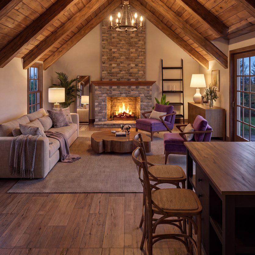 Traditional living room