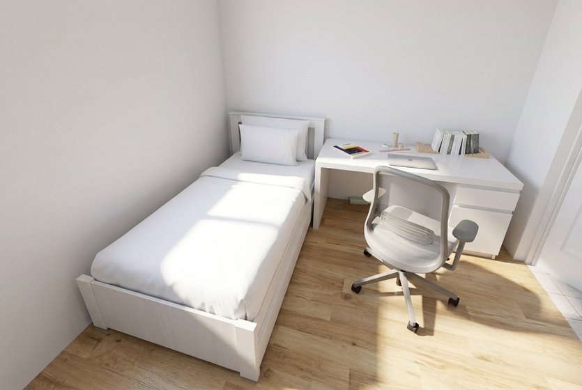camera da letto in stile Contemporaneo
