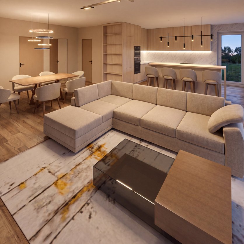 Contemporary living room