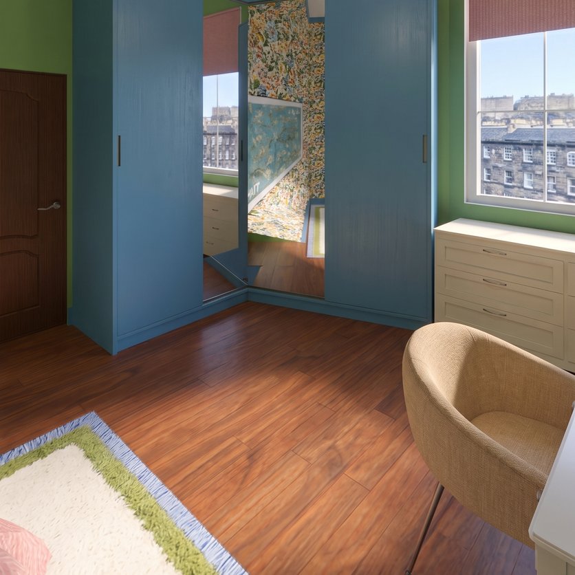 Contemporary bedroom