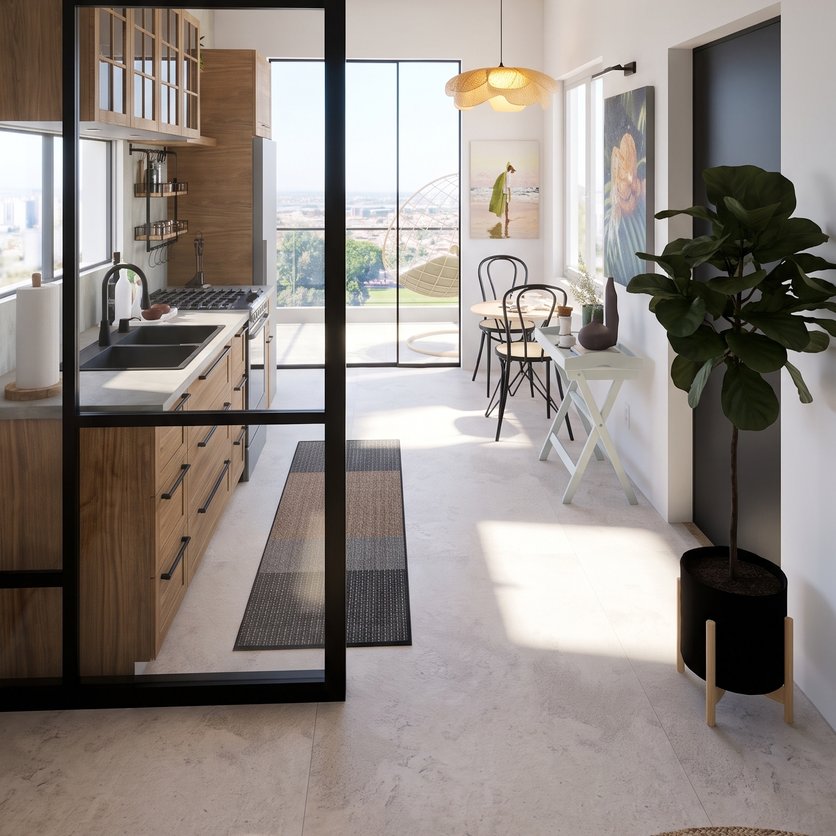 Mid-century kitchen