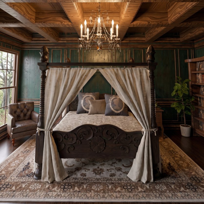 Traditional bedroom