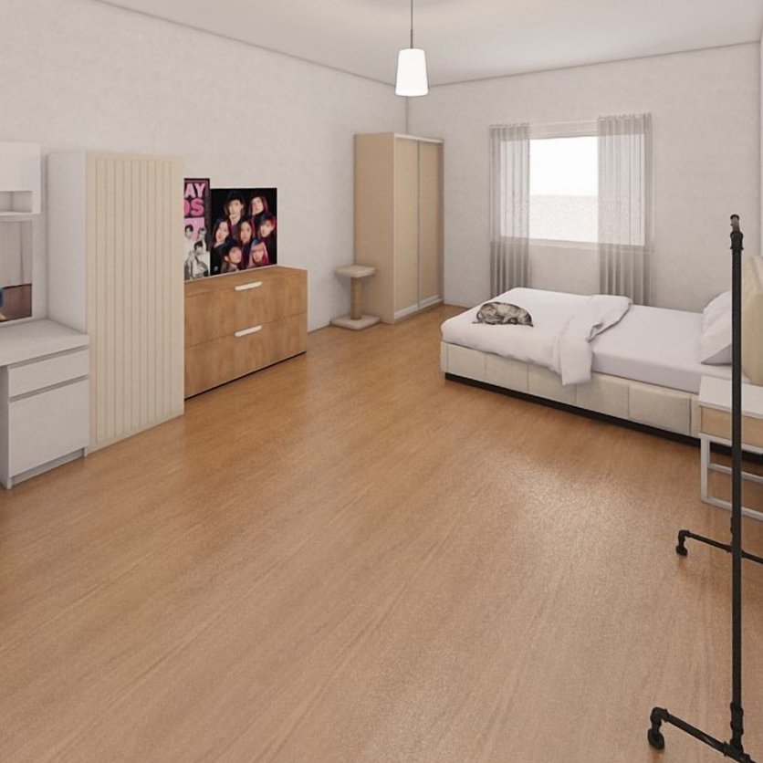 Minimalist bedroom