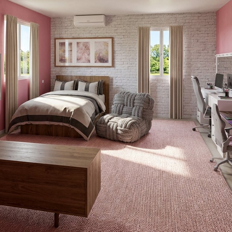 Mid-century bedroom