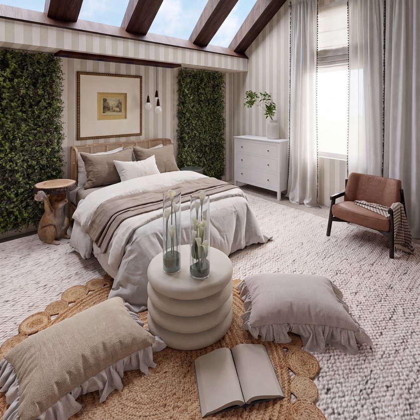 Traditional bedroom