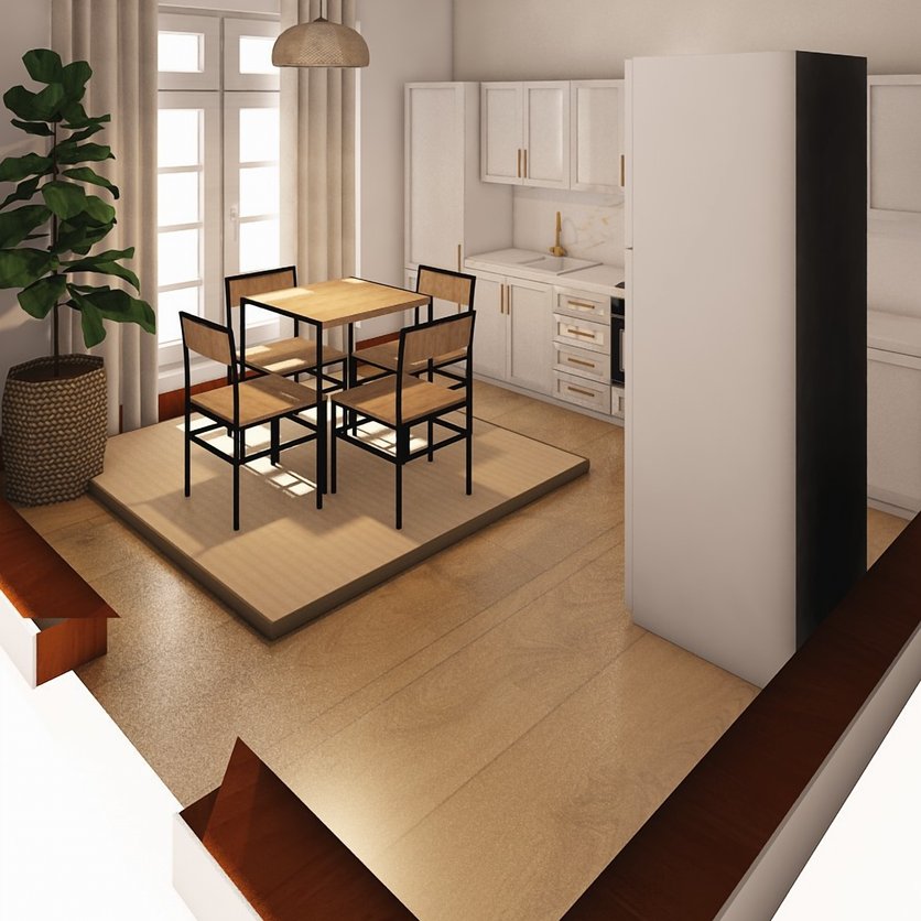 Mid-century dining room