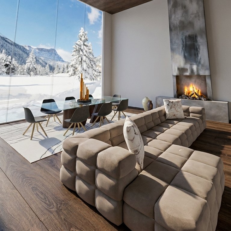 Contemporary living room