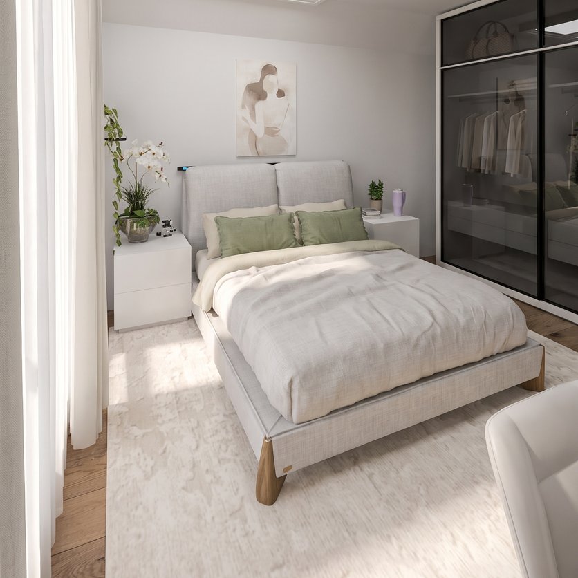 Contemporary bedroom