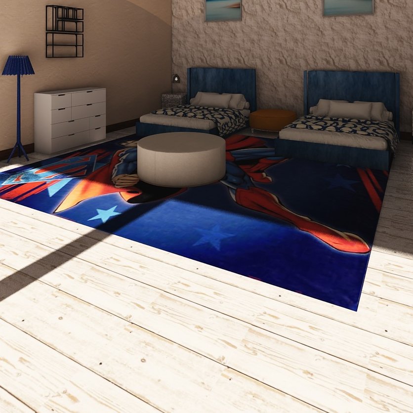 Mid-century bedroom