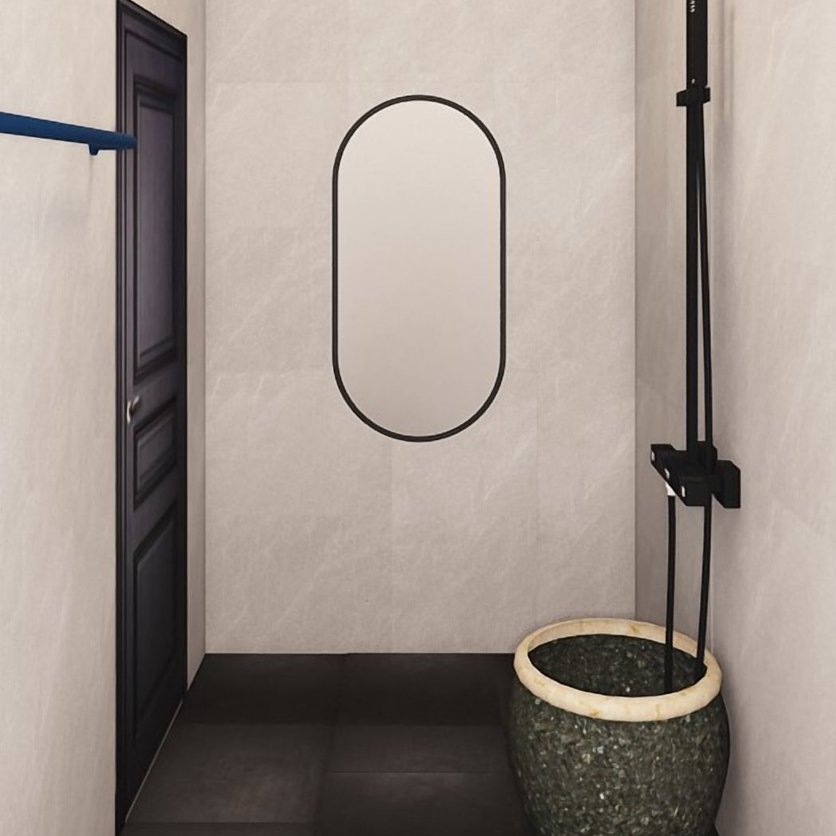 Mid-century bathroom