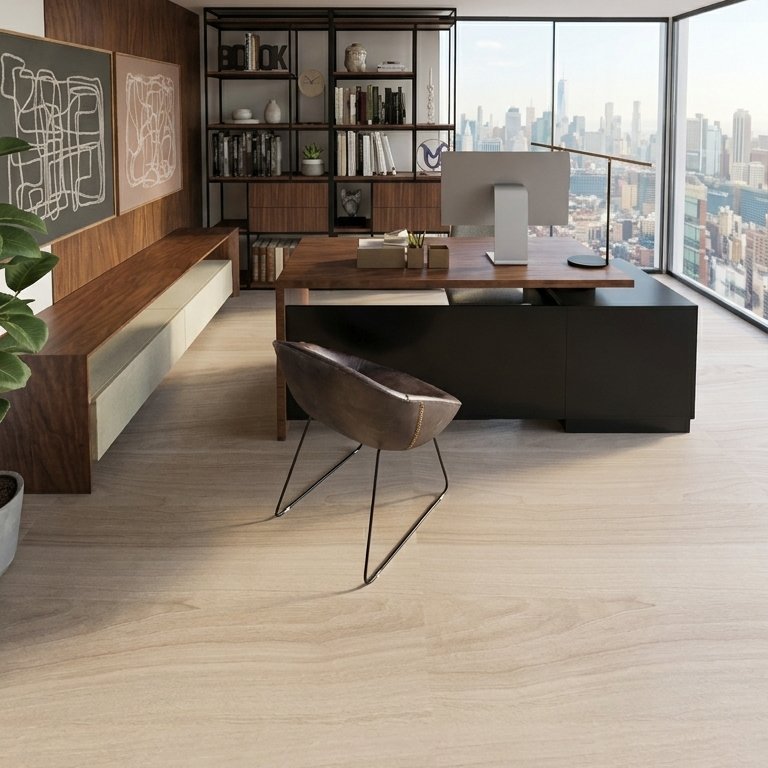 Mid-century home office