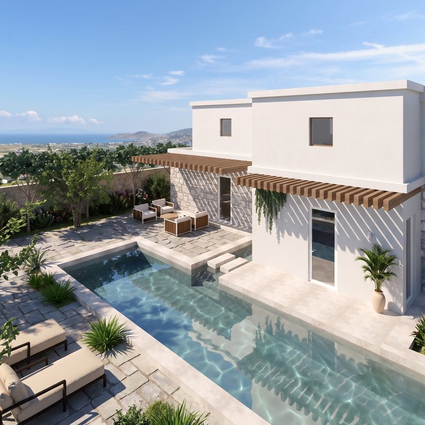 Mediterranean outdoor space