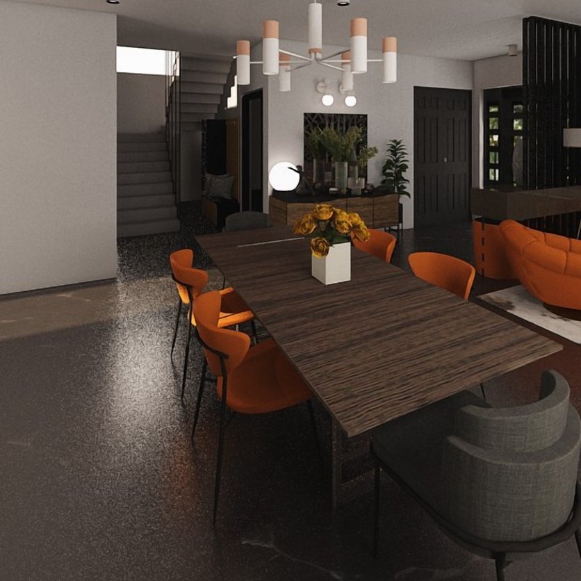 Mid-century dining room