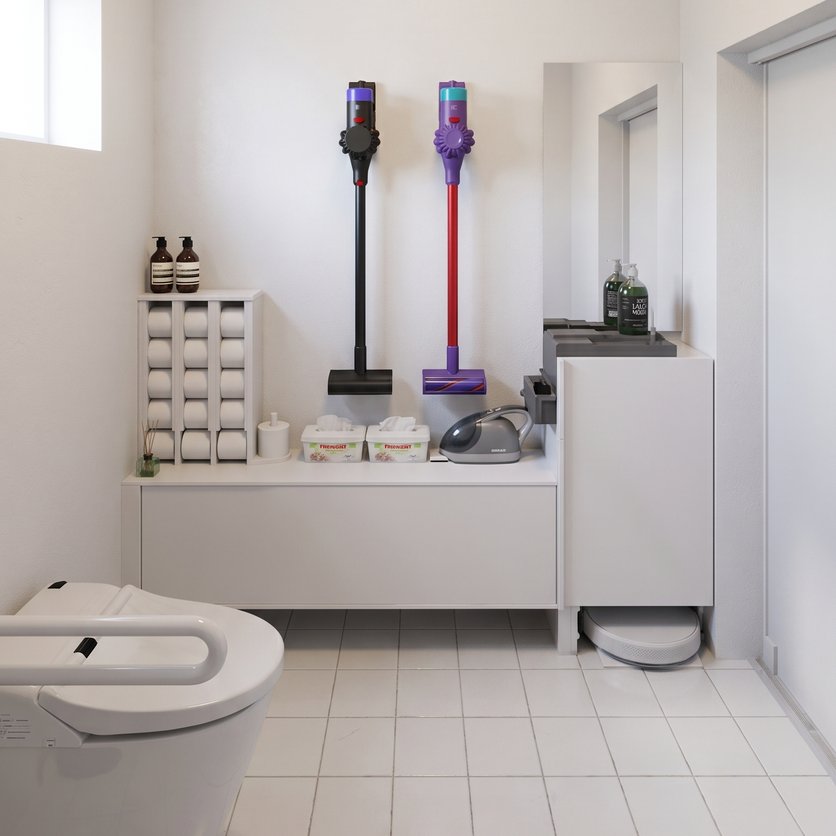 Mid-century bathroom