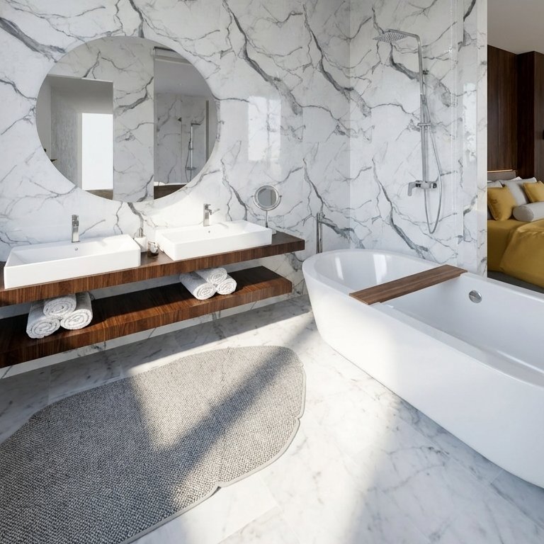 Contemporary bathroom