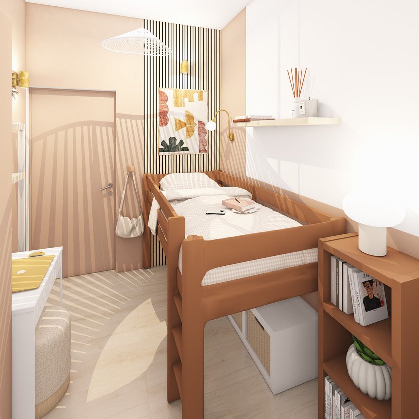Scandinavian bedroom