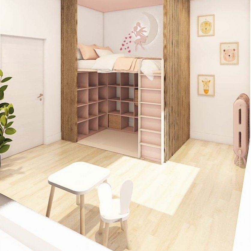 Scandinavian bedroom