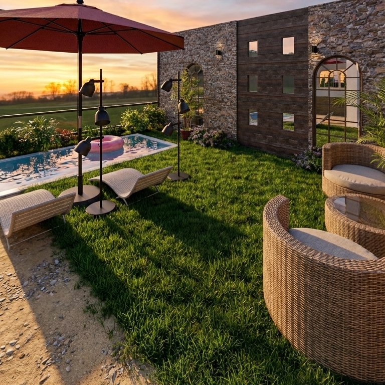 Landscape Rustic outdoor space