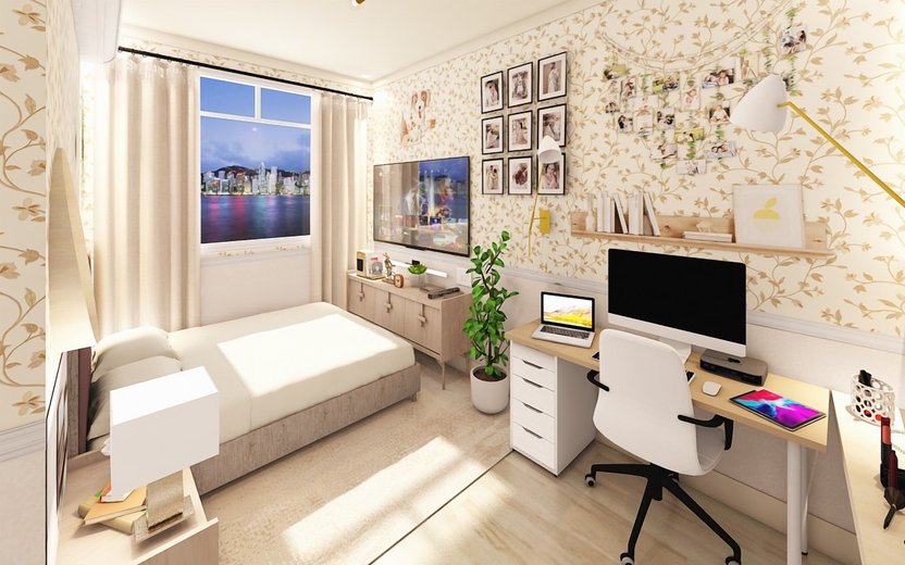 Scandinavian bedroom