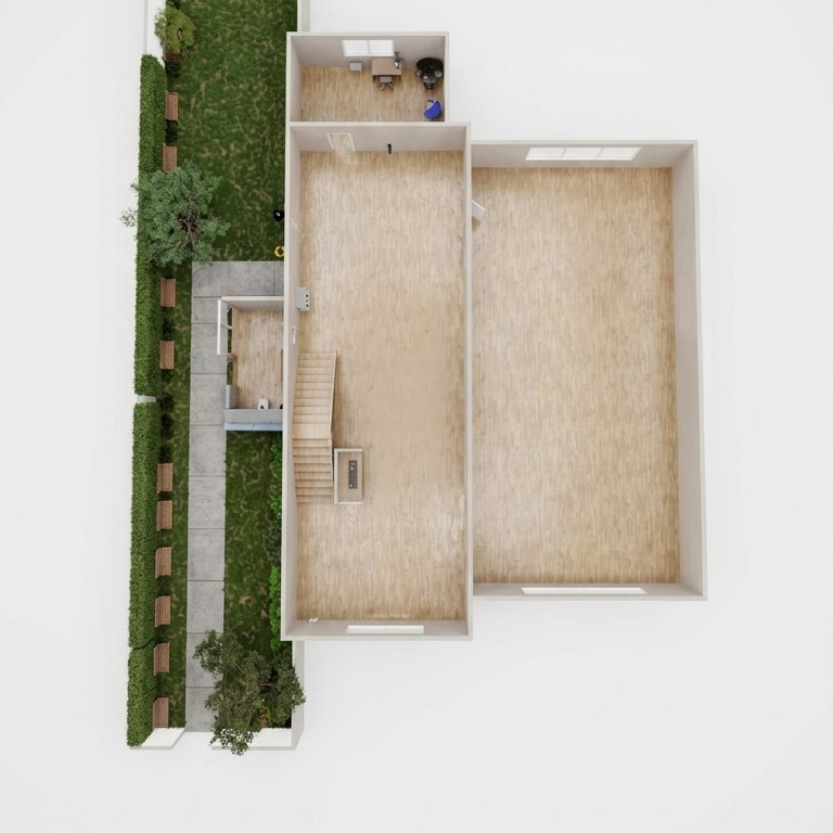 Landscape English floor plan