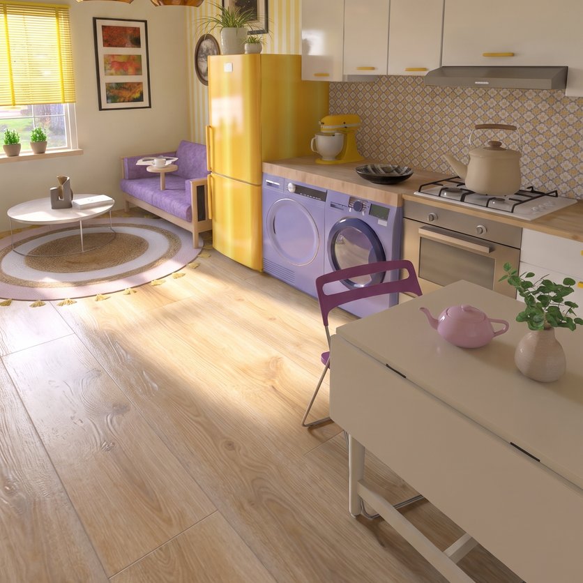 Retro 70s kitchen