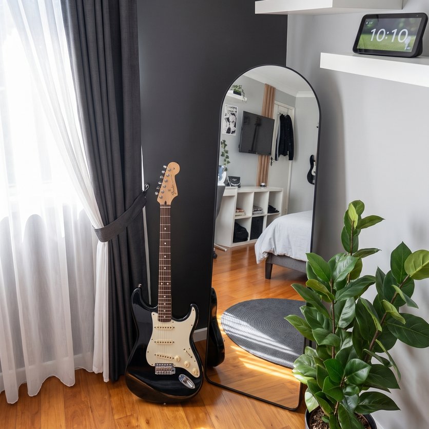 Mid-century bedroom