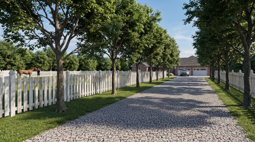 Facade Rustic outdoor space
