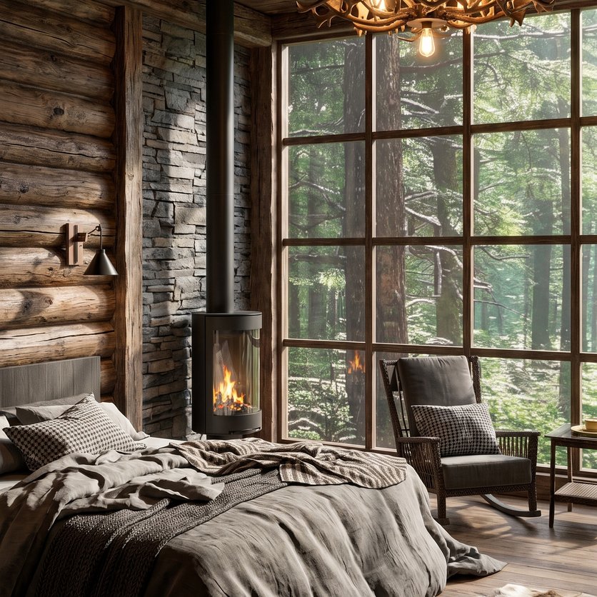 Traditional bedroom