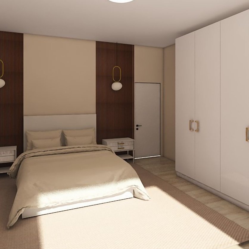 Mid-century bedroom