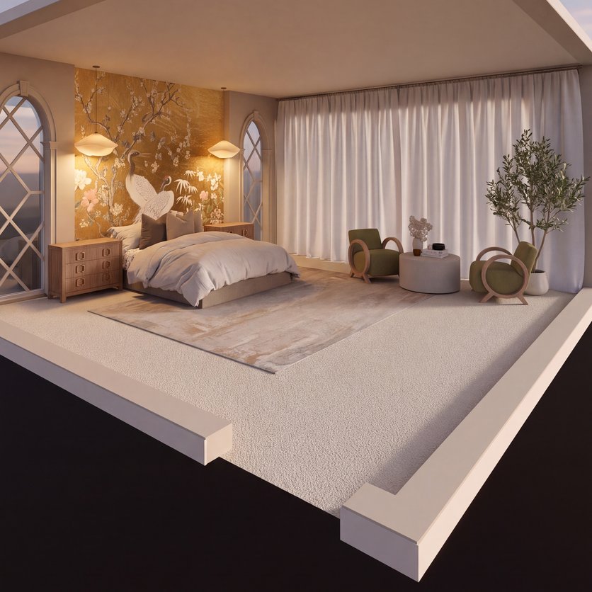 Japandi bedroom