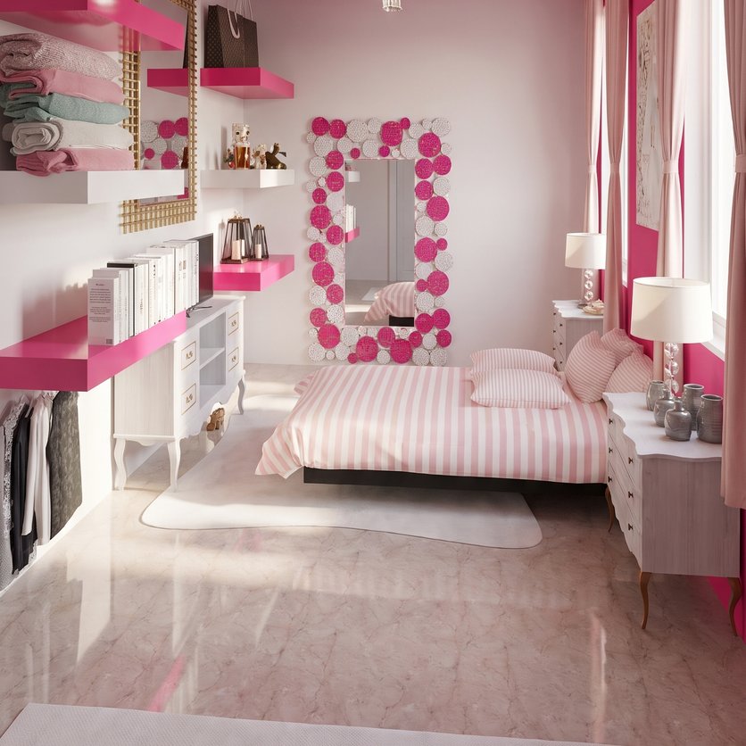 Eclectic bedroom