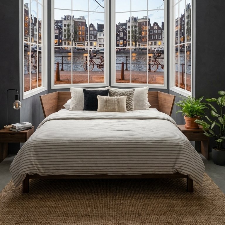 Mid-century bedroom