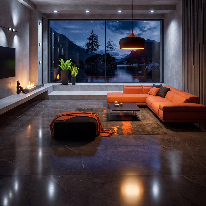 Contemporary living room