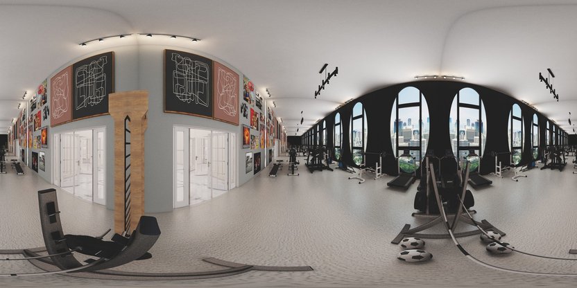 Contemporary gym