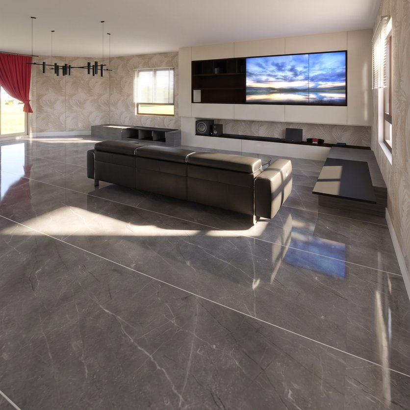Mid-century living room
