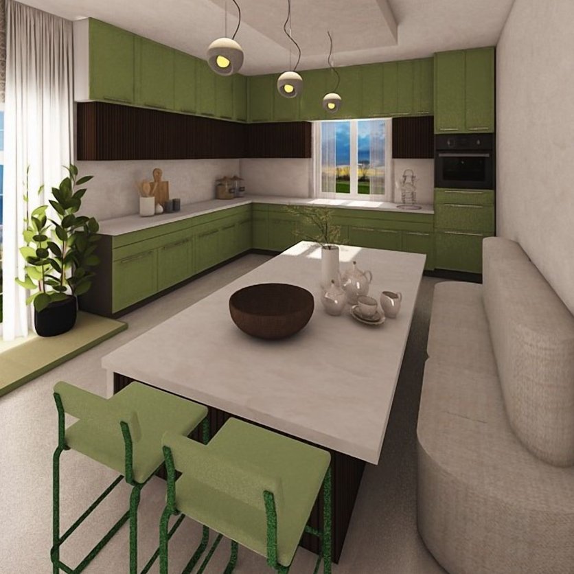 Mid-century kitchen