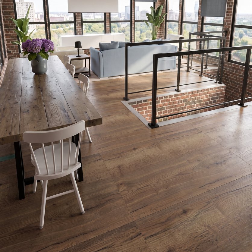 Industrial living room