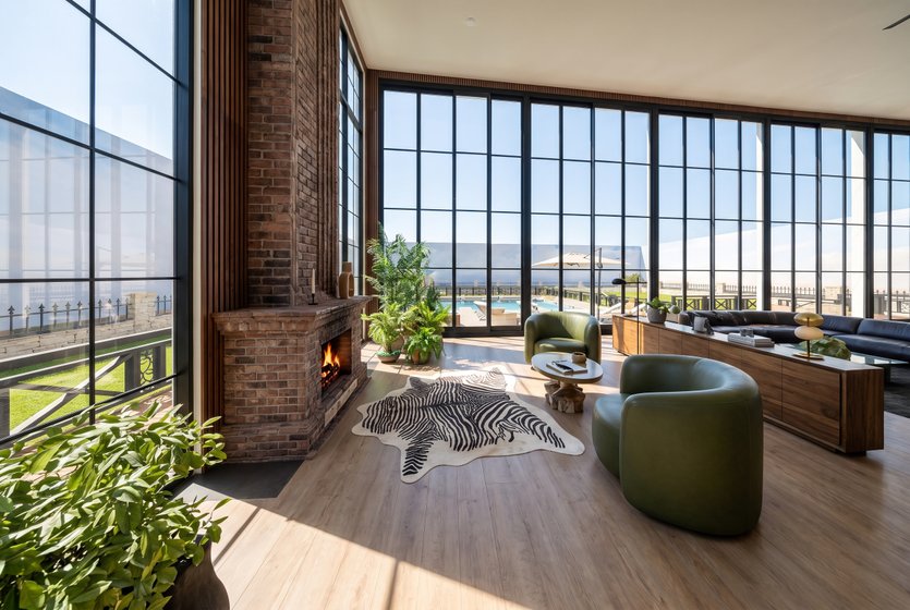 Mid-century living room