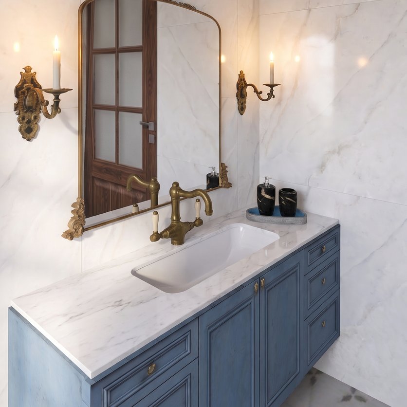 Traditional bathroom
