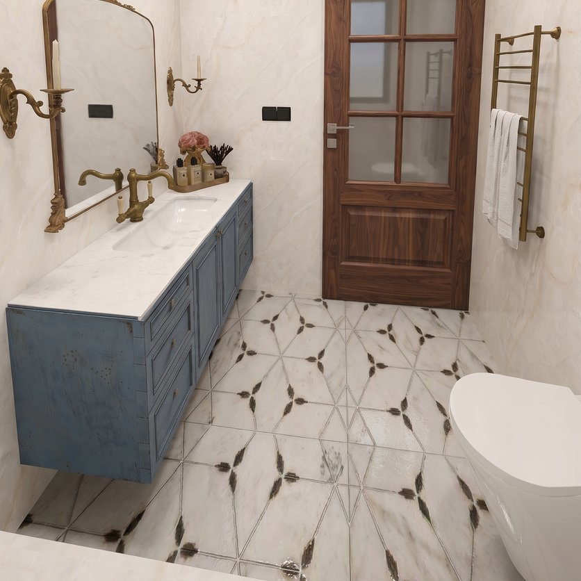 Traditional bathroom