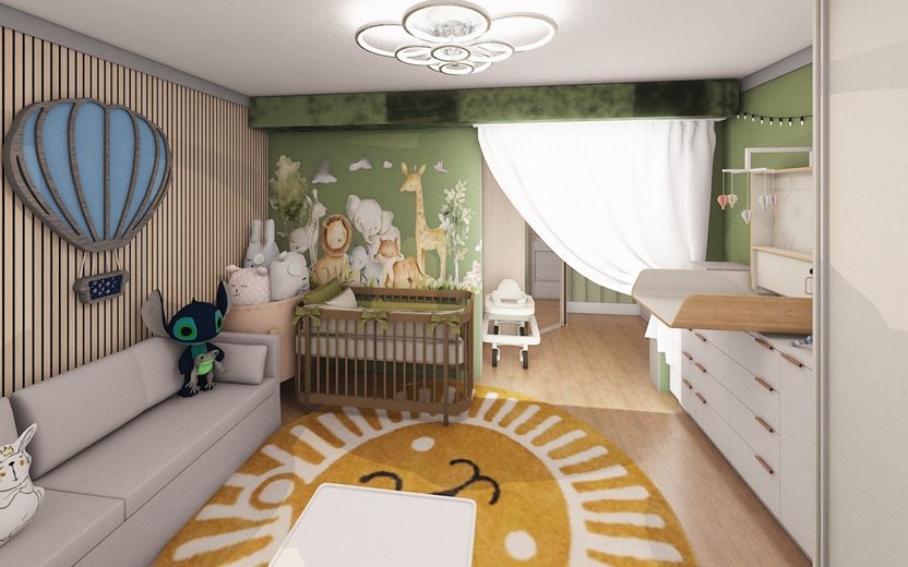 Contemporary kids room