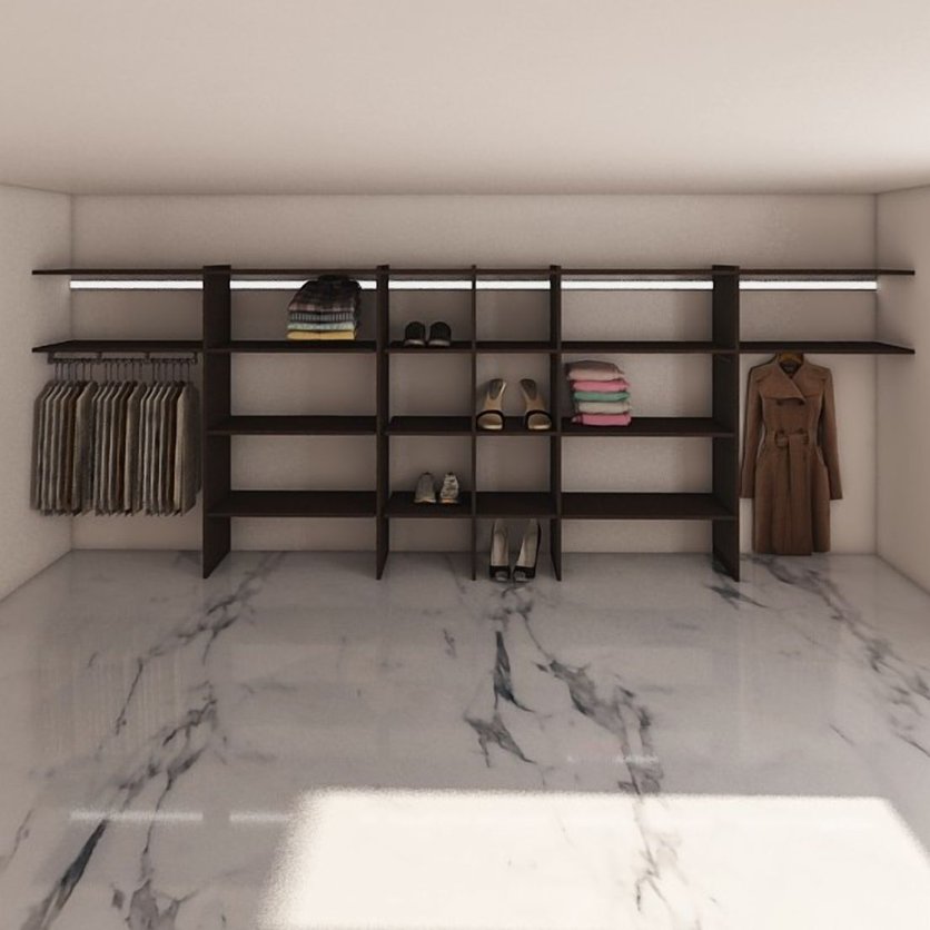 Mid-century closet