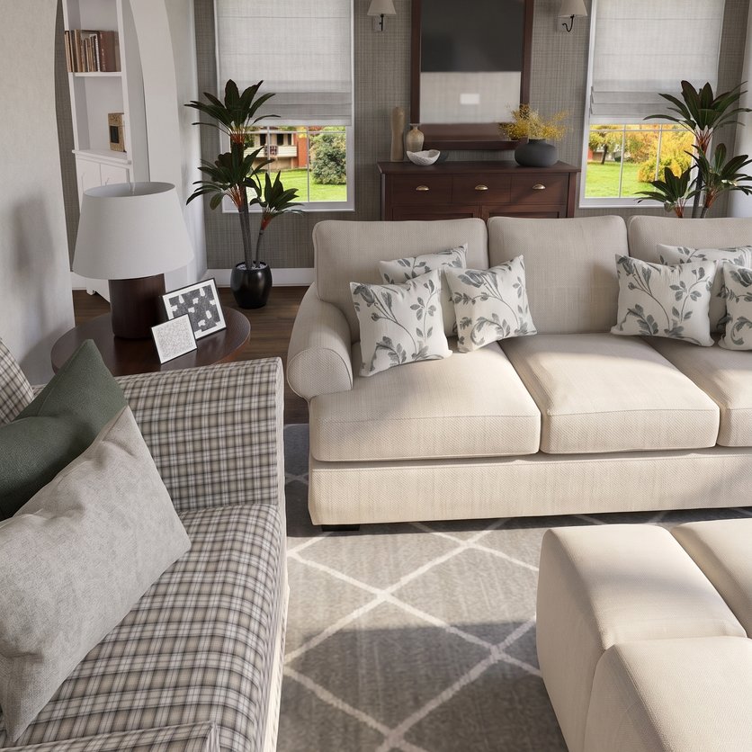 Traditional living room