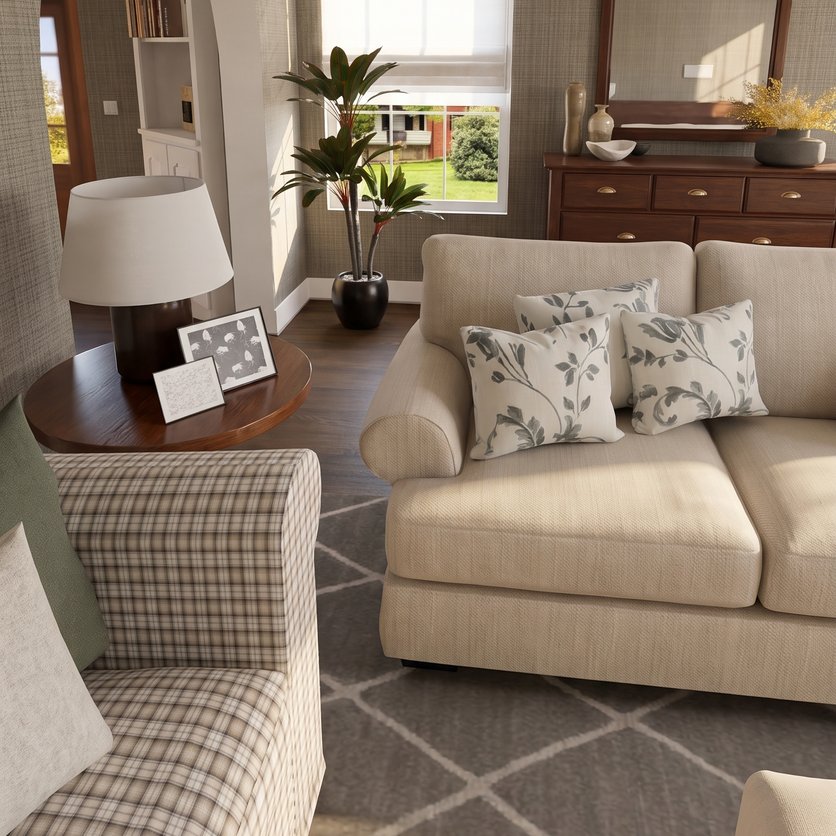 Traditional living room