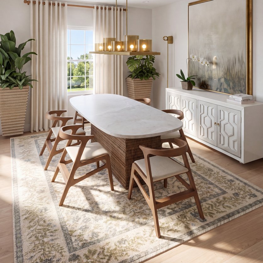 Mid-century dining room